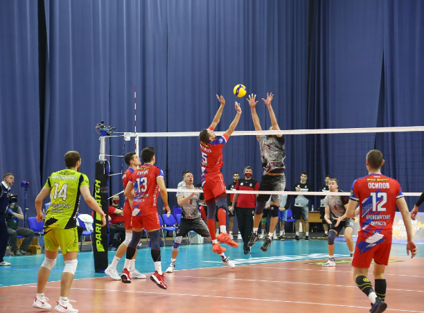 Волейболисты «Оренбуржья» одержали победу над нижегородским «АСК»